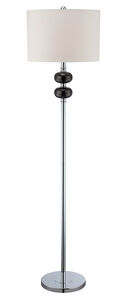 Mistico 61 inch 23.00 watt Chrome Floor Lamp Portable Light