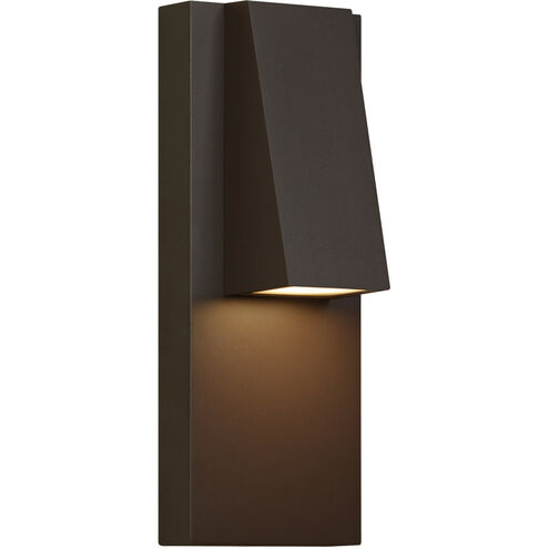 Sean Lavin Peak LED 13 inch Bronze Outdoor Wall Light, Integrated LED