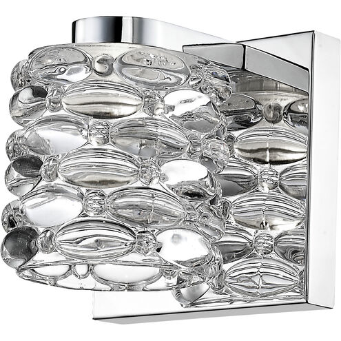 Dawson LED 4.72 inch Chrome Wall Sconce Wall Light