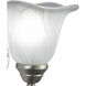 Bella LED 10 inch Brushed Nickel Bathroom Light Wall Light