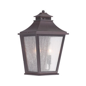 Chapel Hill 2 Light 15 inch Architectural Bronze Exterior Wall Mount
