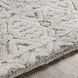 Montclair 72 X 48 inch Light Gray Rug in 4 X 6, Rectangle