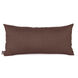 Kidney 22 inch Sterling Chocolate Pillow