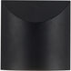 Lenox LED 7.75 inch Black Exterior Wall Sconce