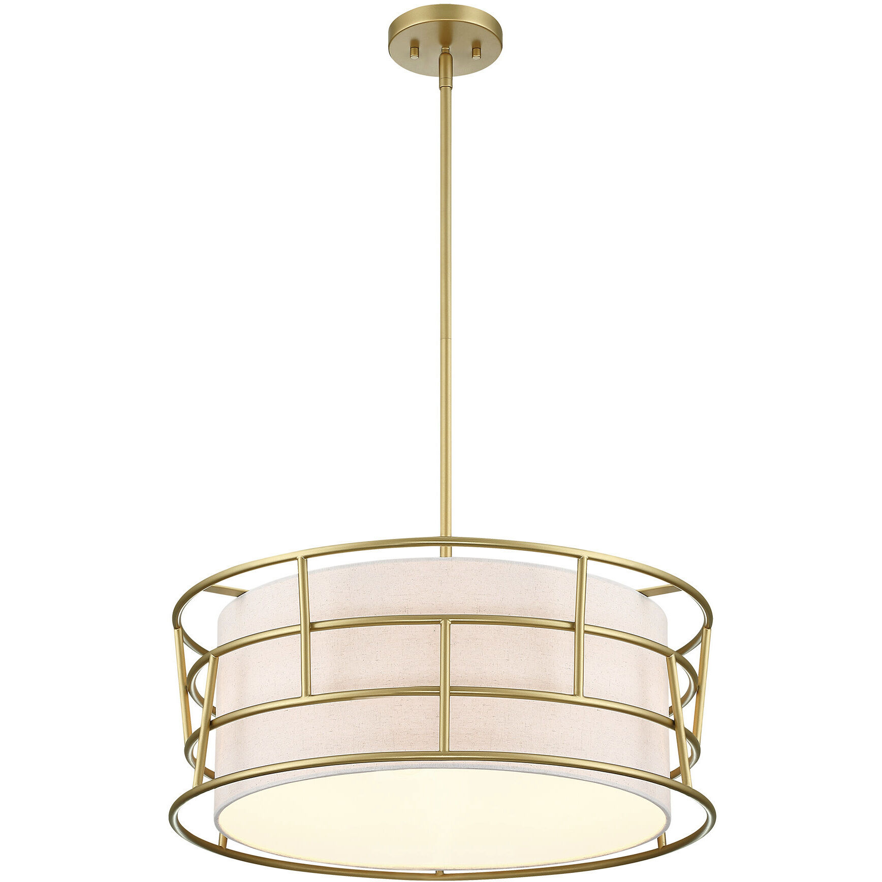 Aria Falls LED 22 inch Golden Mist Pendant Ceiling Light