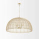 Thad 38 inch Gold Chandelier Ceiling Light