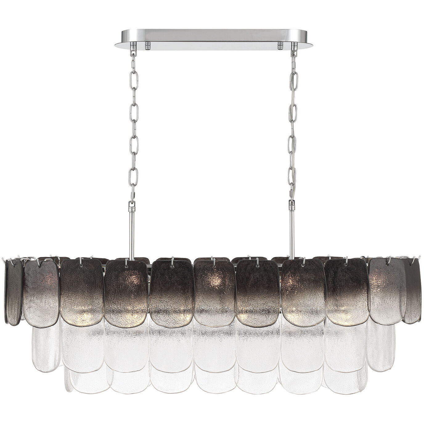 Bianca Island Light Ceiling Light in Crystalline Smoke