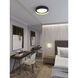 Reveal LED 16 inch Black and Gold Flush Mount Ceiling Light