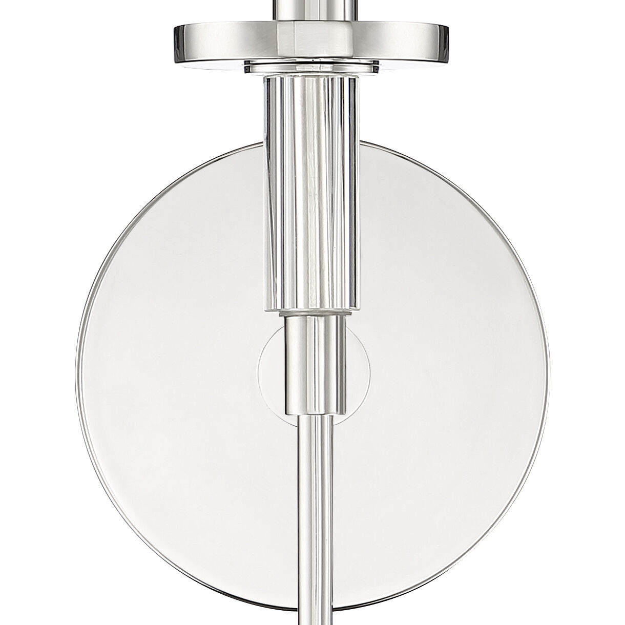 Hatfield Bath Sconce Wall Light in Polished Nickel