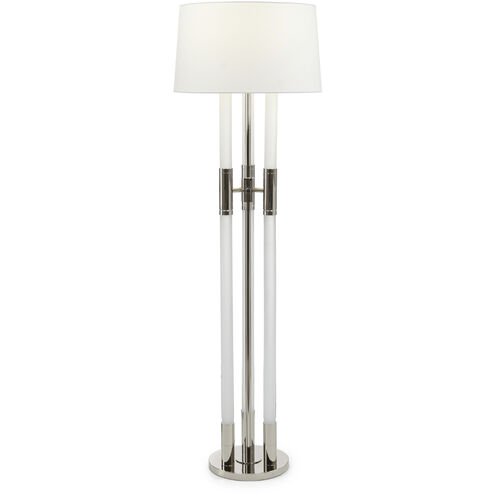Troika 69.5 inch 150.00 watt Polished Nickel Floor Lamp Portable Light