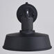 Hammond LED 9 inch Matte Black and White Outdoor Wall