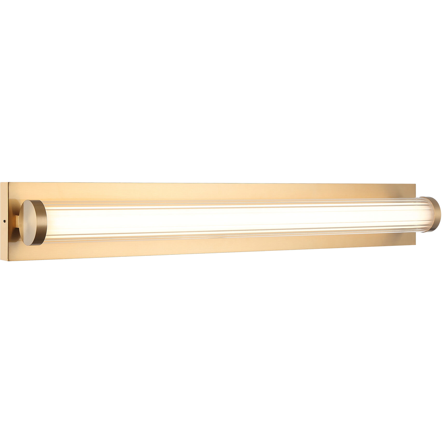 Athena 1 Light 30 inch Aged Gold Brass Wall Sconce Wall Light