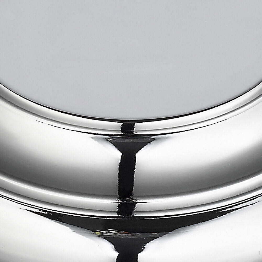 Yep Orwell 1 Light 10 inch Chrome Pendant Ceiling Light in Navy, Damp