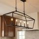 Townsend 5 Light 44 inch Matte Black Linear Chandelier Ceiling Light, Essentials