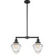 Franklin Restoration Bullet 2 Light 24 inch Matte Black Island Light Ceiling Light