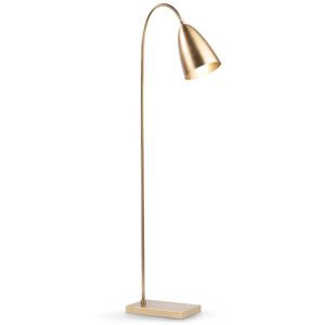Coleen 57.5 inch 100.00 watt Antique Brass Floor Lamp Portable Light