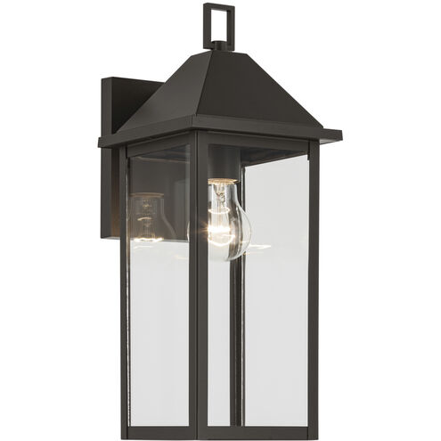 Prin 1 Light 16.75 inch Olde Bronze Outdoor Wall Light, Medium