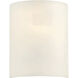 Metropolitan Collection 1 Light 8.25 inch Faux Alabaster Wall Sconce Wall Light
