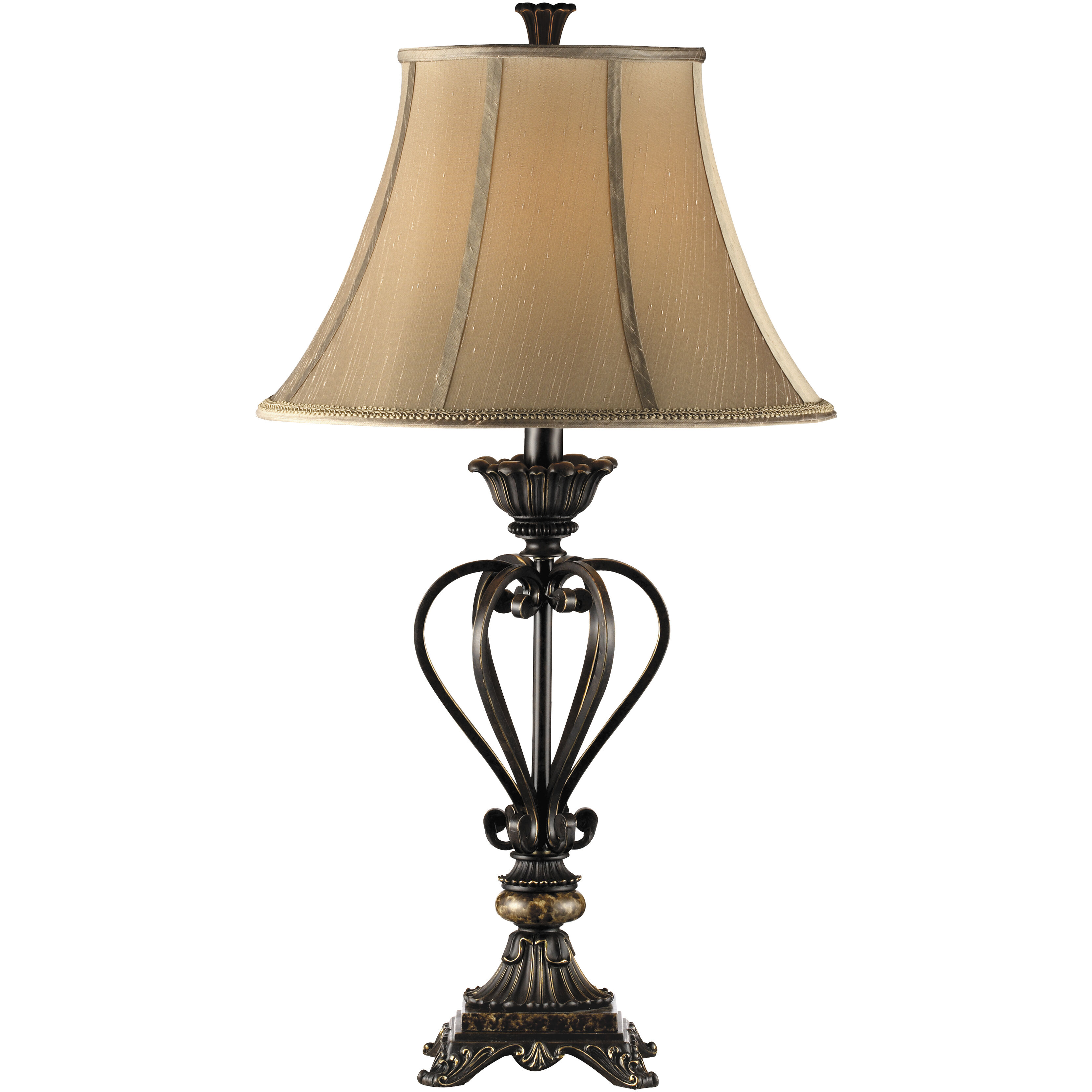 Lyon 34 inch 150 watt Bronze Table Lamp Portable Light
