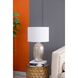 Anita 25.5 inch 40.00 watt Nickel/White Table Lamp Portable Light