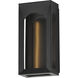 Brasilia LED 14.5 inch Black Outdoor Wall Mount
