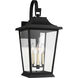 Sean Lavin Warren 3 Light 22.63 inch Textured Black Outdoor Wall Lantern
