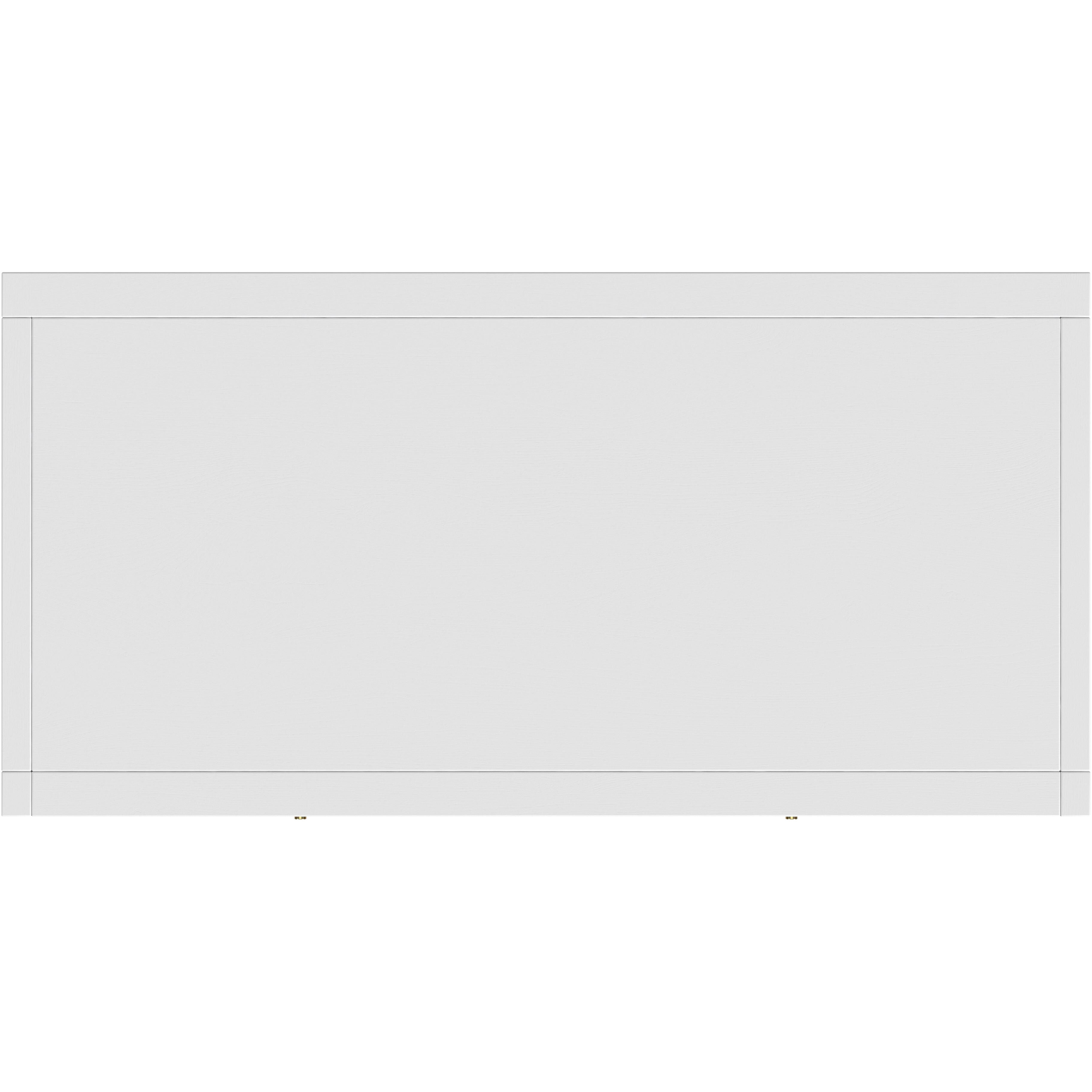 Lark 5 Drawer Dresser in White