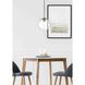 Baxter 1 Light 10 inch Satin Gold Pendant Ceiling Light