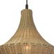 Vista 1 Light 17 inch Grey Outdoor Chandelier