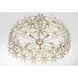 Flower Child 5 Light 26 inch Ambry Gold Pendant Ceiling Light