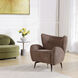 Oslo Cocoa Brown and Espresso Accent Chair