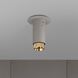 Exhaust Surface LED 2.36 inch Stone / Brass Flush Mount Ceiling Light