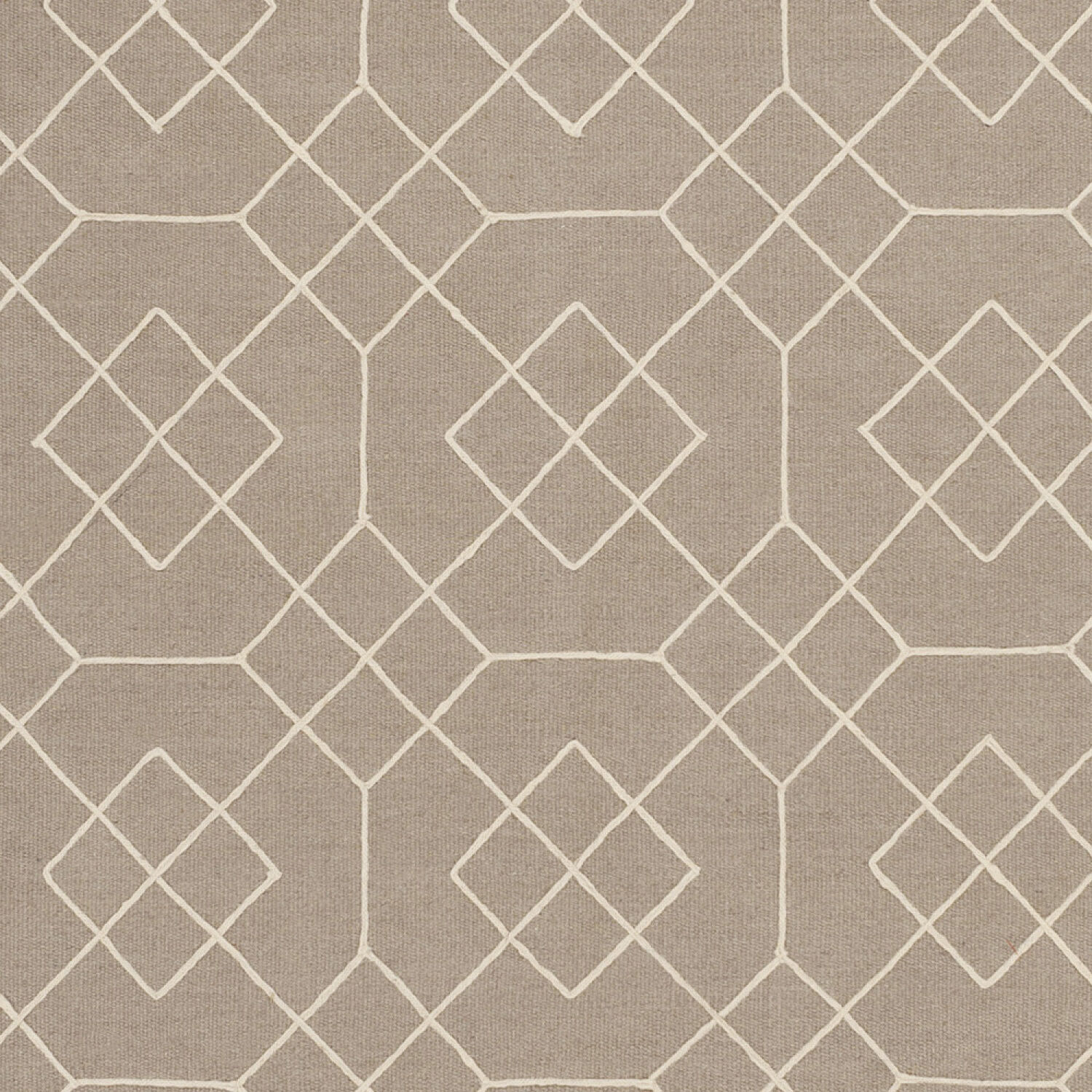Seabrook Taupe / Beige Handmade Rug