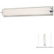 Cubism LED 30 inch Chrome Bath Light Wall Light