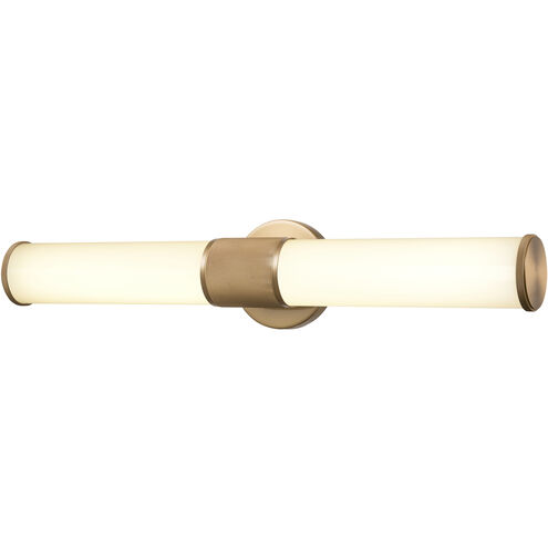 Conduit LED 24 inch Satin Brass Vanity Light Wall Light