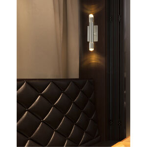 Kyber LED 5 inch Brushed Nickel Wall Sconce Wall Light