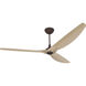 Haiku 84 inch Oil Rubbed Bronze with Natural Bamboo Blades Ceiling Fan