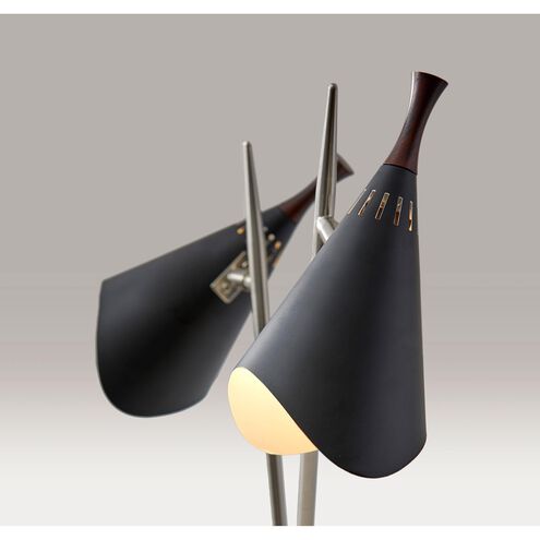 Draper 22 inch 60.00 watt Black Desk Lamp Portable Light