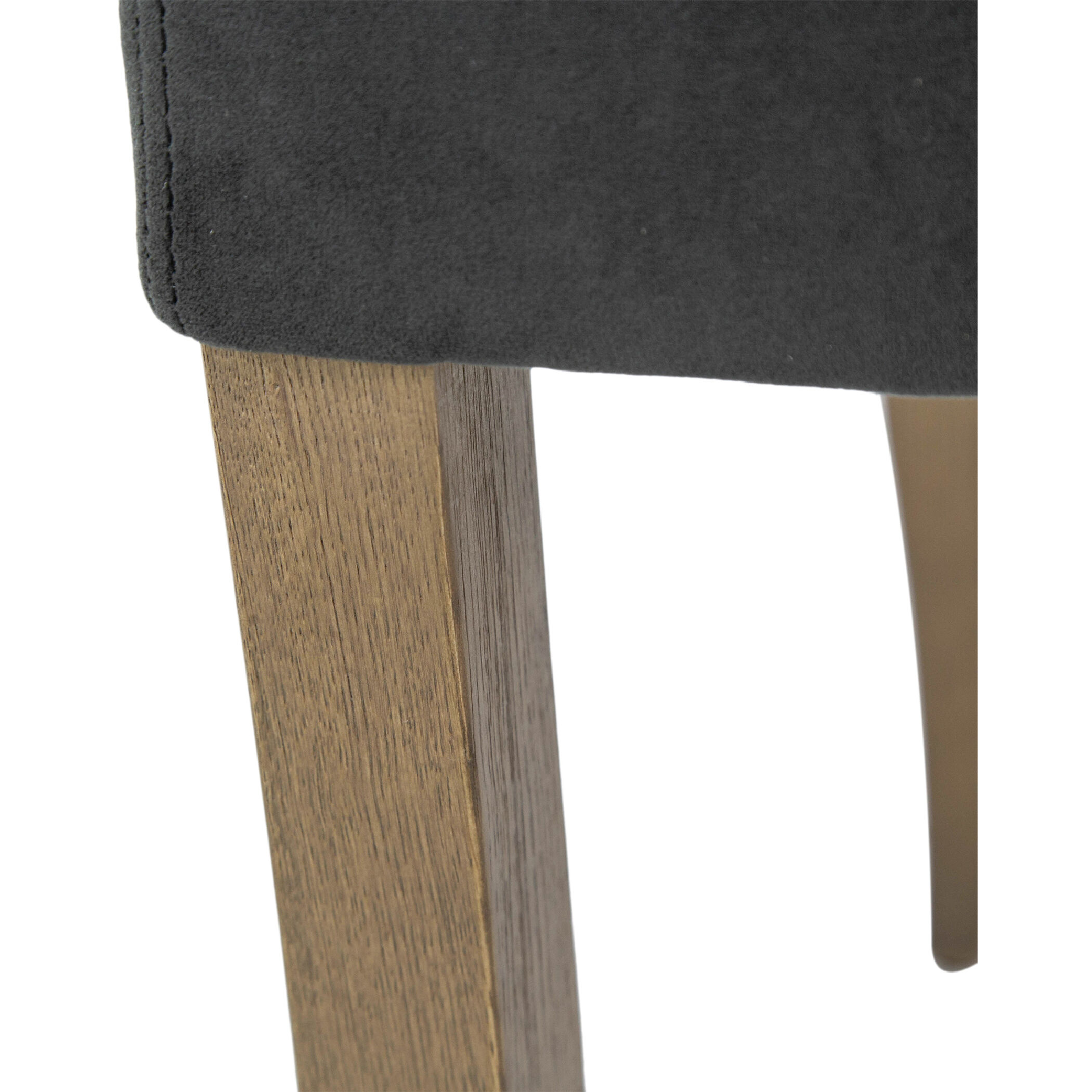 Dugan Grey and Natural Dining Chair