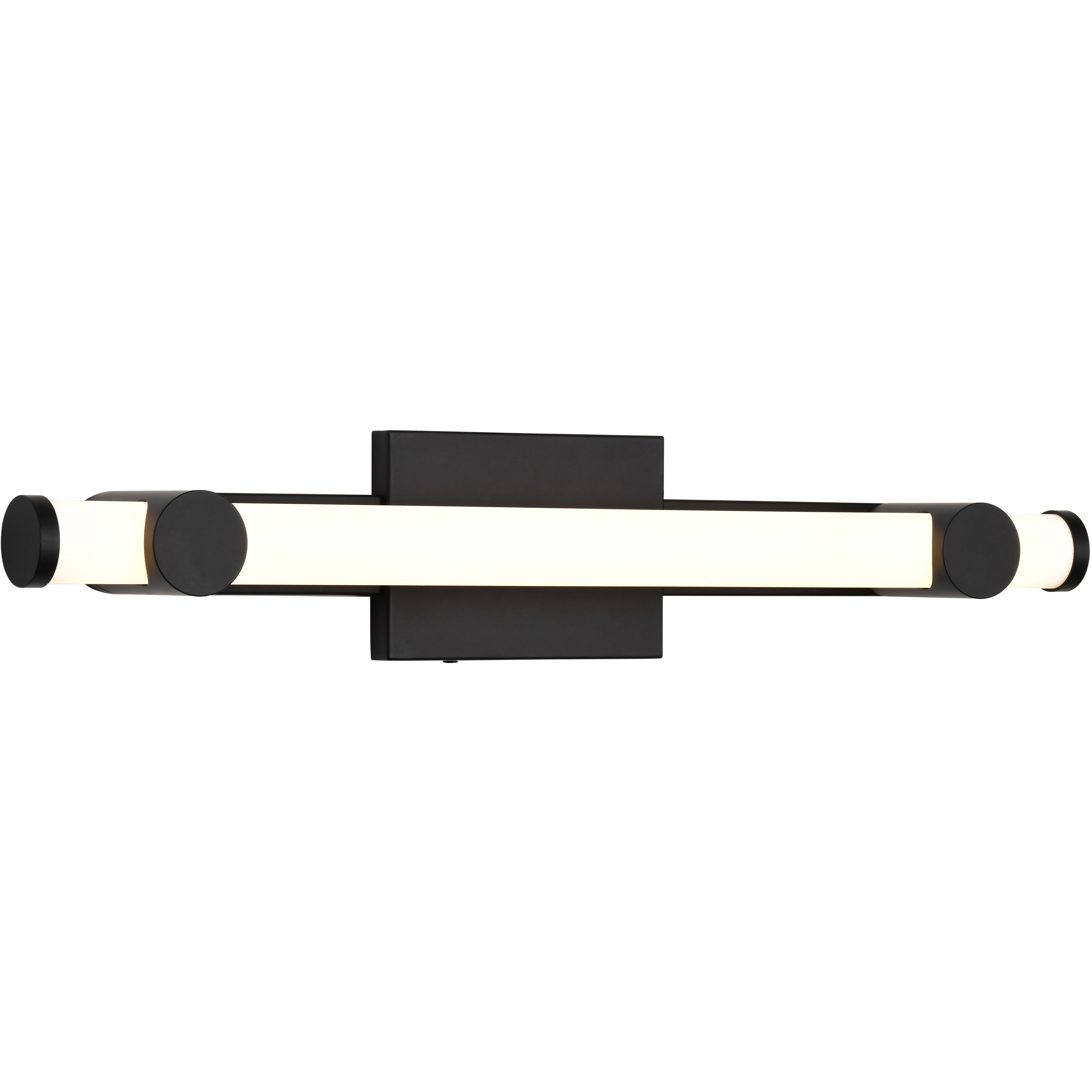 Bowman LED 24 inch Matte Black Vanity Light Wall Light