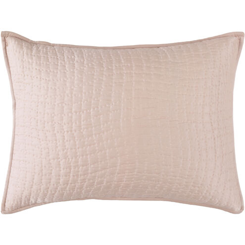 Albany Dusty Pink Sham in Standard Sham