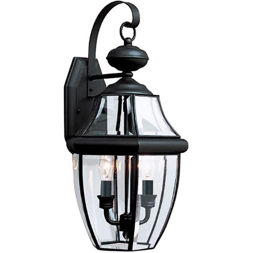 Lancaster 2 Light 20.5 inch Black Outdoor Wall Lantern