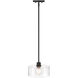 Vibrato 1 Light 9.75 inch Matte Black Pendant Ceiling Light