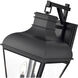 Edenton 3 Light 21.25 inch Matte Black Outdoor Wall Sconce