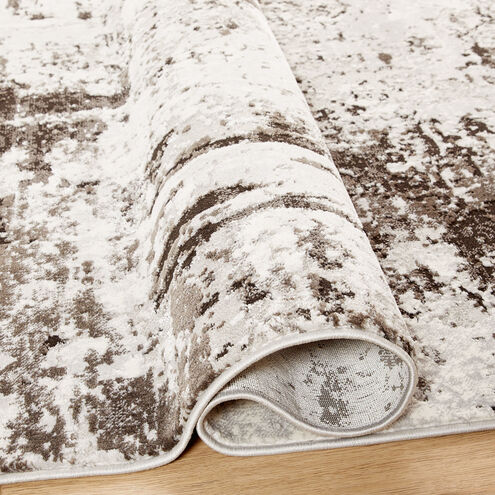 Ayda 114 X 79 inch Black/Grey Rug in 6 x 9