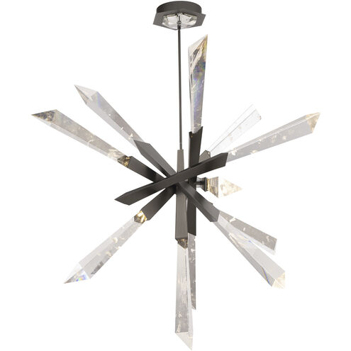 Beyond Solitude LED 48 inch Antique Nickel Chandelier Ceiling Light