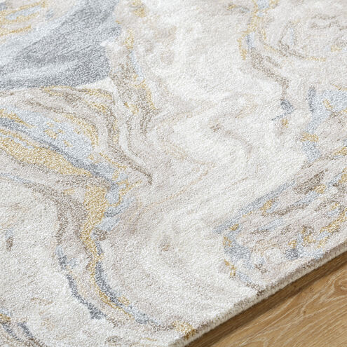 Kavita 168 X 120 inch Khaki / Prairie Dust / Ash / Nickel Handmade Rug in 10 x 14