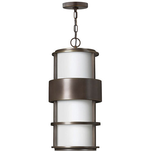 Saturn LED 10 inch Metro Bronze Outdoor Hanging Lantern