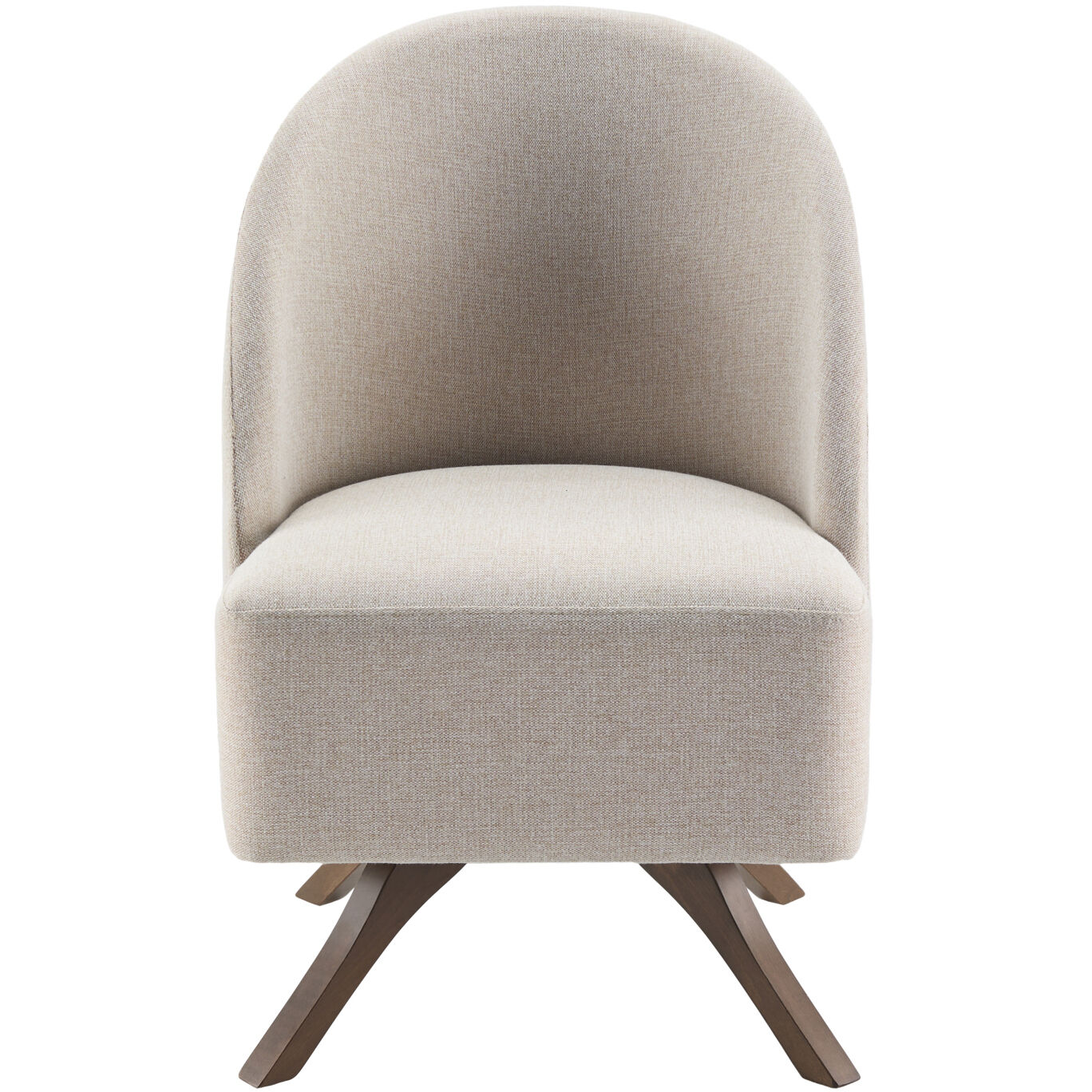 Coda Upholstery: Pale Pink; Base: Tan Swivel Chair