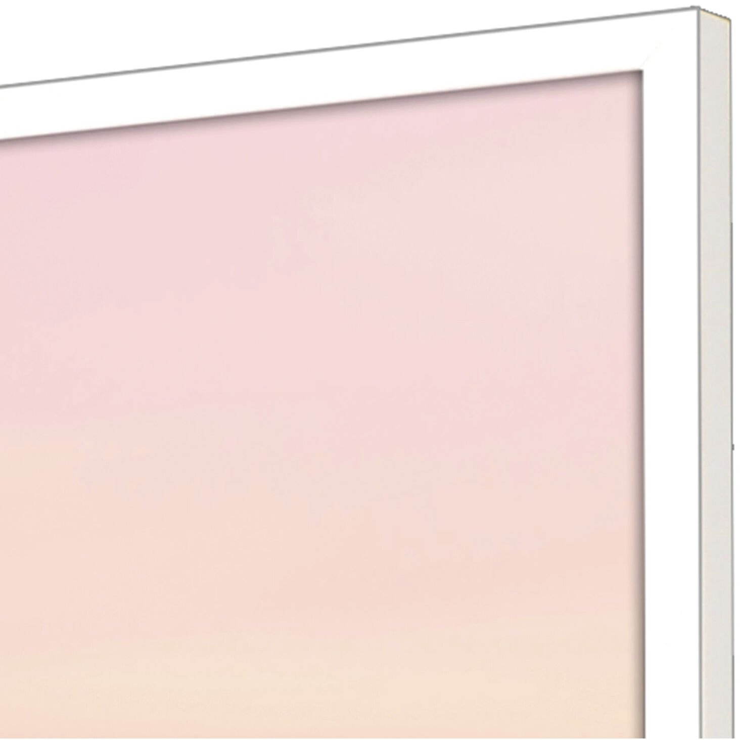 Expanse Yellow and Orange and Pink and Turquoise Framed Art